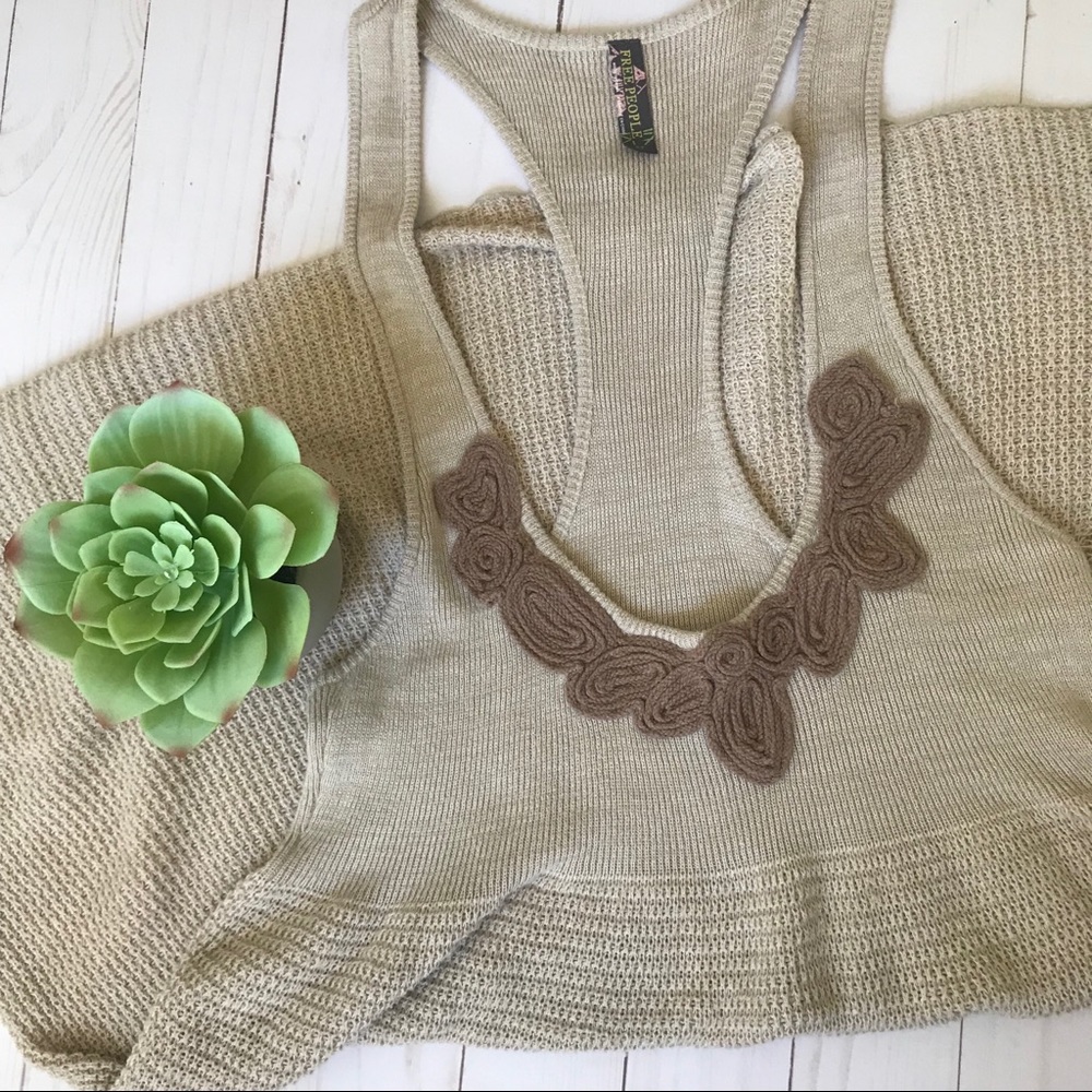 Free People boho Cotton Dress